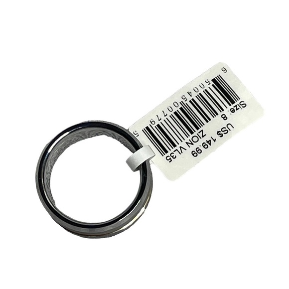 Nuni Jewelry 8mm Tungsten comfort band wedding ring NWT - Picture 2 of 8